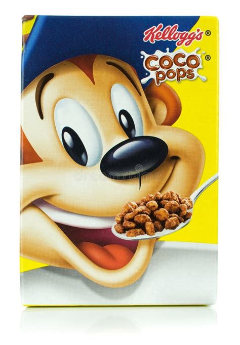 A Mini Box Of Kellogg S Coco Pops Breakfast Cereal Editorial