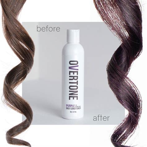 Purple For Brown Hair Daily Conditioner Brown Hair Shampoo Hair Color