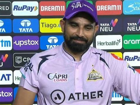 IPL 2023: Mohammed Shami's hilarious reply in post-match chat leaves ...