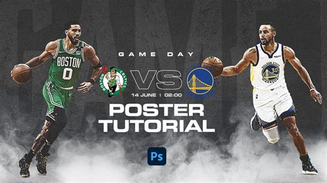 Best Game Day Basketball Poster Tutorial YouTube