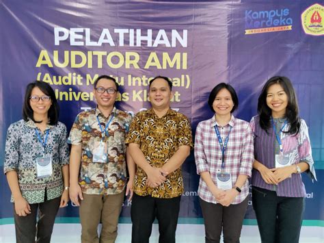 Pelatihan Spmi Dan Auditor Ami Audit Mutu Internal Tahun Lpmi