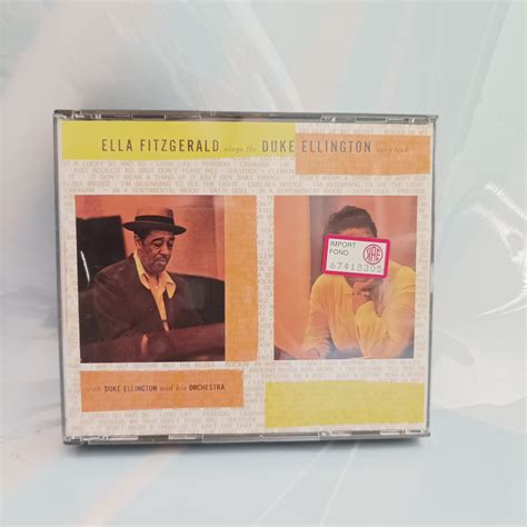 Ella Fitzgerald Sings The Duke Ellington Song Book Cd Rustblade