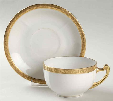 EPI390 Flat Cup Saucer Set By Epiag Replacements Ltd