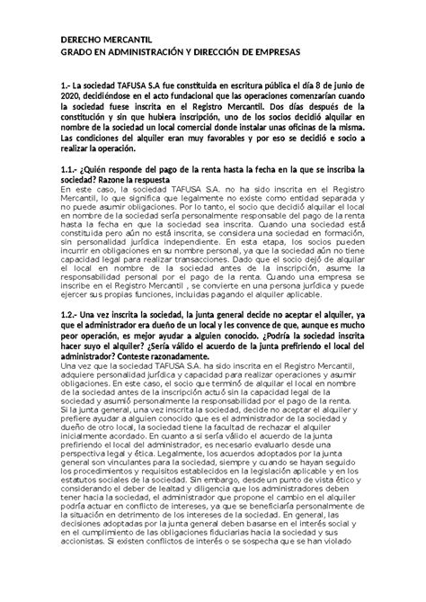 Practica nº 10 Derecho Mercantil DERECHO MERCANTIL GRADO EN