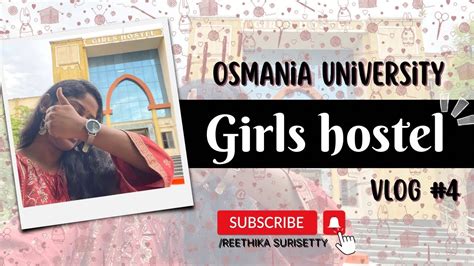 Osmania University Girls Hostel Tour Vlog Osmaniauniversity