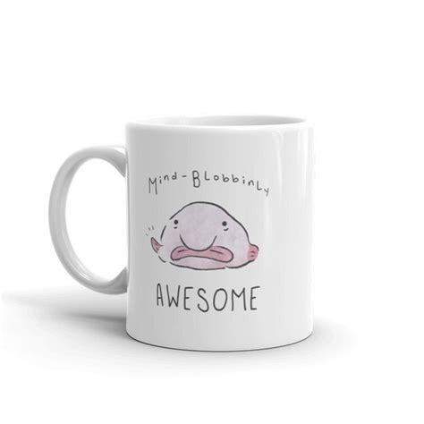 Quirky Mug Blobfish Mug Blobfish Coffee Cup Funny Mug Etsy