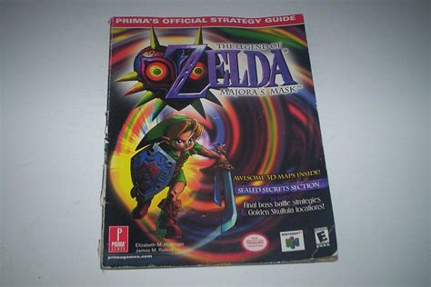 The Legend Of Zelda Majoras Mask Primas Official Strategy Guide Majoras Mask Official