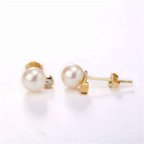 Pearl Earrings, Diamond & Pearl Earrings & More | Pearl & Clasp