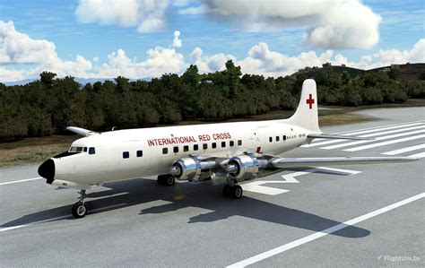 Biafran Airlift Dc 6ac Balair Hb Ibs 1969 Microsoft Flight Simulator