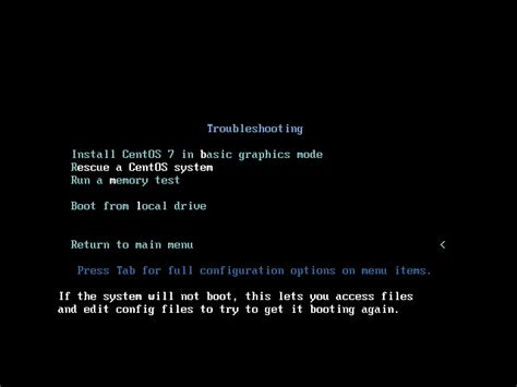 How To Recover Or Rescue Corrupted Grub Boot Loader In CentOS 7