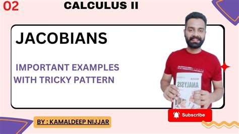 Examples Of Jacobians I Jacobian In Calculus I Bsc Maths I Kamaldeep