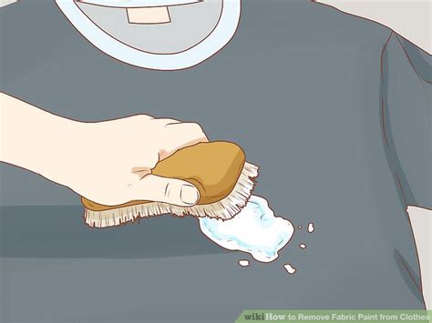 3 Ways To Remove Fabric Paint From Clothes Wikihow