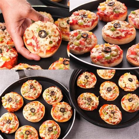 N Oven Non Veg Mini Pizza On Tawa I Without Oven Vegetable Mini