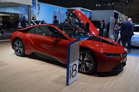 2016 Geneva Motor Show BMW I8 Protonic Red Edition Makes World Debut