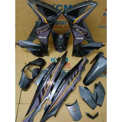 COVERSET HLD SYM SPORT BONUS 115 RC EDITION Siap Tampal Shopee Malaysia