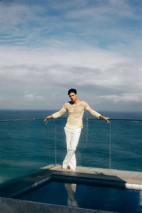 Francisco Lachowski Embraces Beach Vibes For Numéro Nl