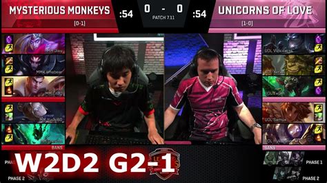 Mysterious Monkeys Vs Unicorns Of Love Game S Eu Lcs Summer