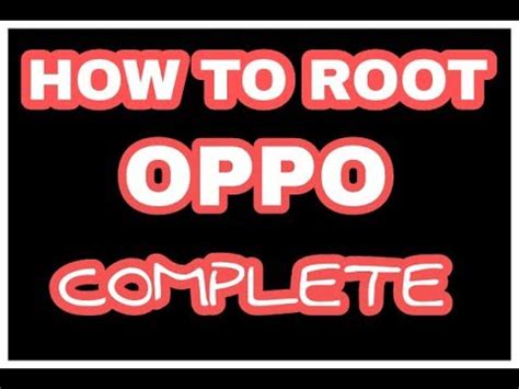 How To Root OPPO All Device With Oppo Tools YouTube