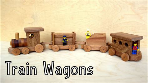 How To Make Wooden Toy Train Wagons Wooden Miniature Wooden