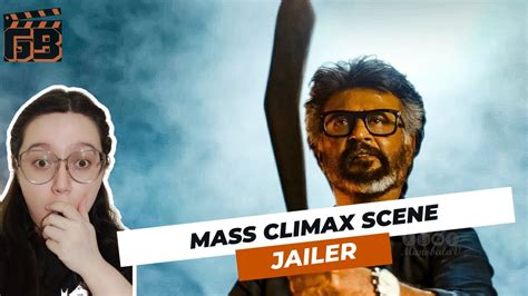 Jailer Mass Climax Scene REACTION Rajnikanth Mohanlal