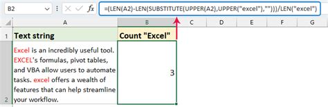 Comptez Rapidement Le Nombre Total De Mots Mots Sp Cifiques Dans Excel