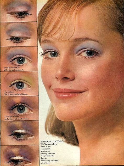 23 History Of Make Up 70 S Ideas 1970s Makeup Vintage Makeup 70s Makeup