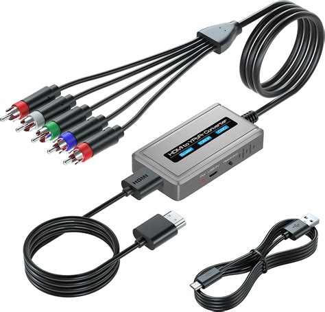 Amazon Bcrokory Hdmi To Component Converter With Scaler Function