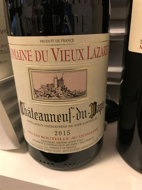 Domaine Du Vieux Lazaret Ch Teauneuf Du Pape France Rh Ne