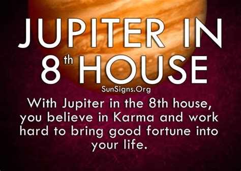 Jupiter In 8th House Meaning And Significance SunSigns Org