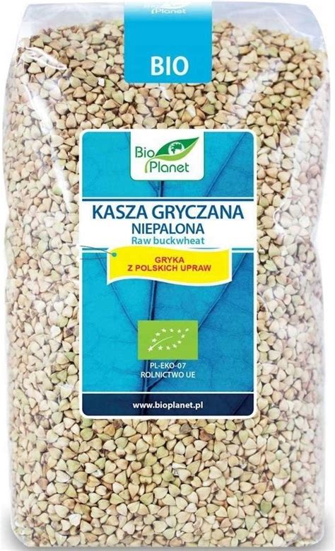 KASZA GRYCZANA NIEPALONA BEZGLUTENOWA BIO 1kg 8891569235 Oficjalne