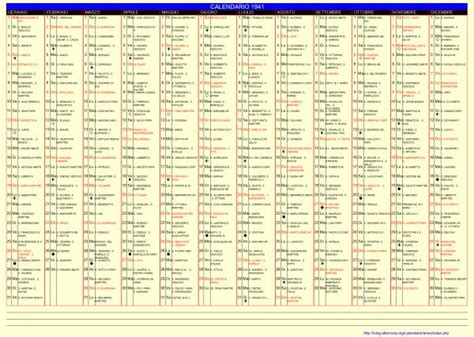 Calendario Aprile 1941 Da Stampare Le Palme Data Di Pasqua