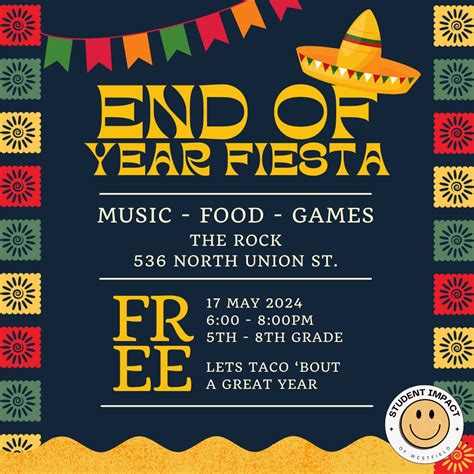 The Union End Of Year Fiesta Therockwestfield