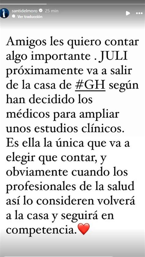 Santiago Del Moro Anunció La Salida De Furia De Gran Hermano “ella Va