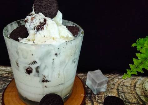 Resep Es Krim Oreo Homemade Oleh Ummu Azzam Cookpad