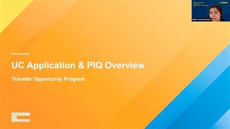 Top Thursday Uc Application Piq Overview Youtube