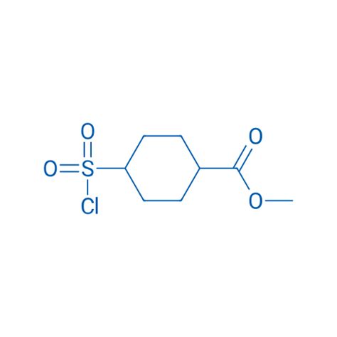 2044713 64 4 Methyl 4 Chlorosulfonyl Cyclohexane 1 Carboxylate BLDPharm