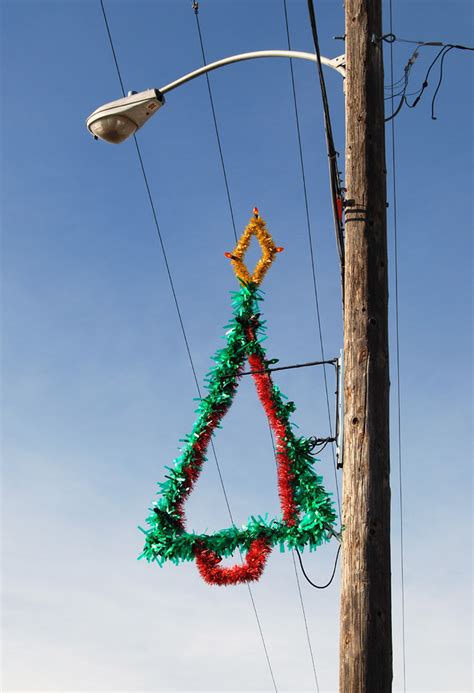 Christmas Tree Light Pole Decoration A Photo On Flickriver