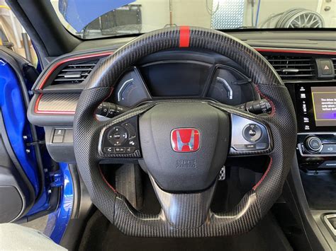 SOLD Carbon Fiber Steering Wheel Matte 2016 Honda Civic Forum