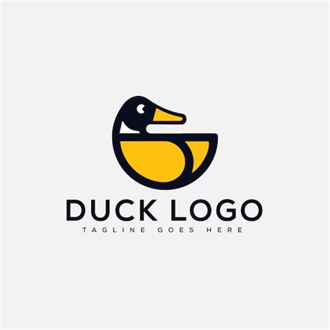 Premium Vector Duck Logo Design Template Vector Graphic Branding Element