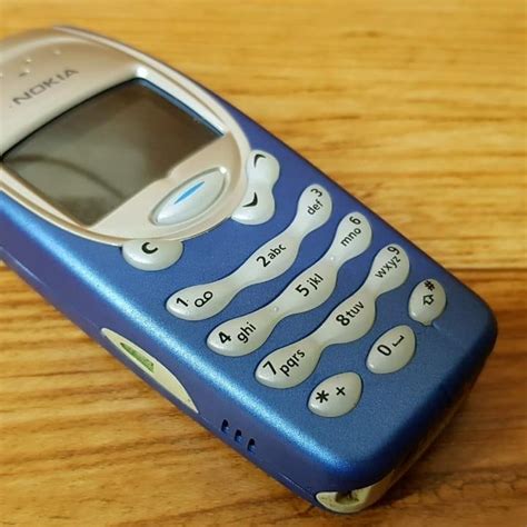 HP Jadul Nokia 3310 Biru Legendaris Siap Pakai Not 3315 Atau 8210 Atau