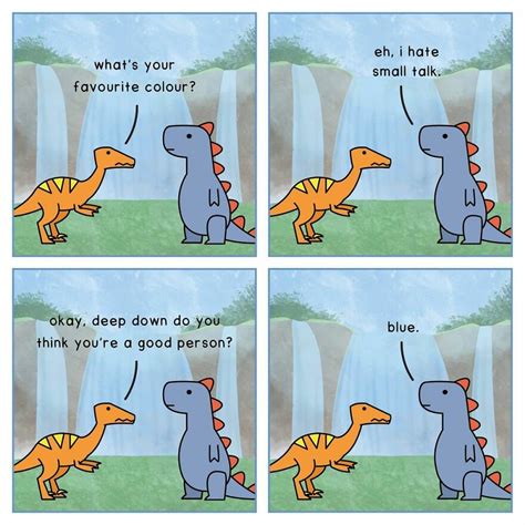 30 New Funny Comics About Self Aware Dinosaurs And Their Mental Health