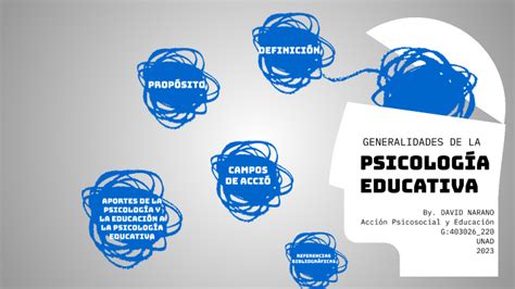 Generalidades De La Psicología Educativa By David AndrÉs Naranjo Loaiza