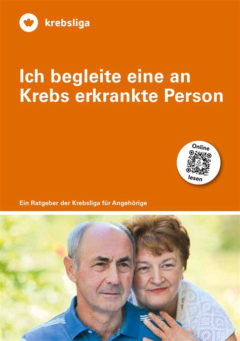 Ich Begleite Eine An Krebs Erkrankte Person By Krebsliga Schweiz Issuu