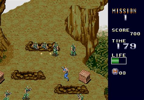 Mercs (1991) by Sega / Capcom Mega Drive game