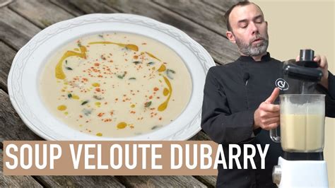 Traditional French Cauliflower Soup I Authentic Creamy Velout Dubarry