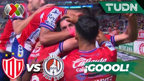 Firma El Triunfo Gool De Merino Necaxa Atl San Luis Liga Mx