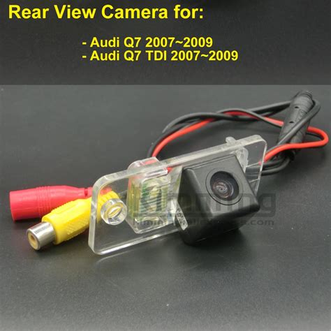 Car Rear View Camera For Audi Q7 Q7 TDI 2007 2008 2009 Wireless Wired