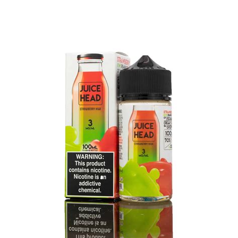 Juice Head Strawberry Kiwi 100ml DÂu TÂy Kiwi The Vape Station