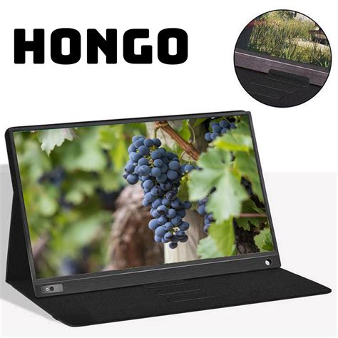 Hongo Portable Monitor Inch Usb Type C Full Hd Ips Usb C