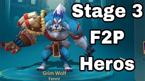 Lords Mobile Limited Challenge Bloodlust Stage 3 F2P Heros YouTube